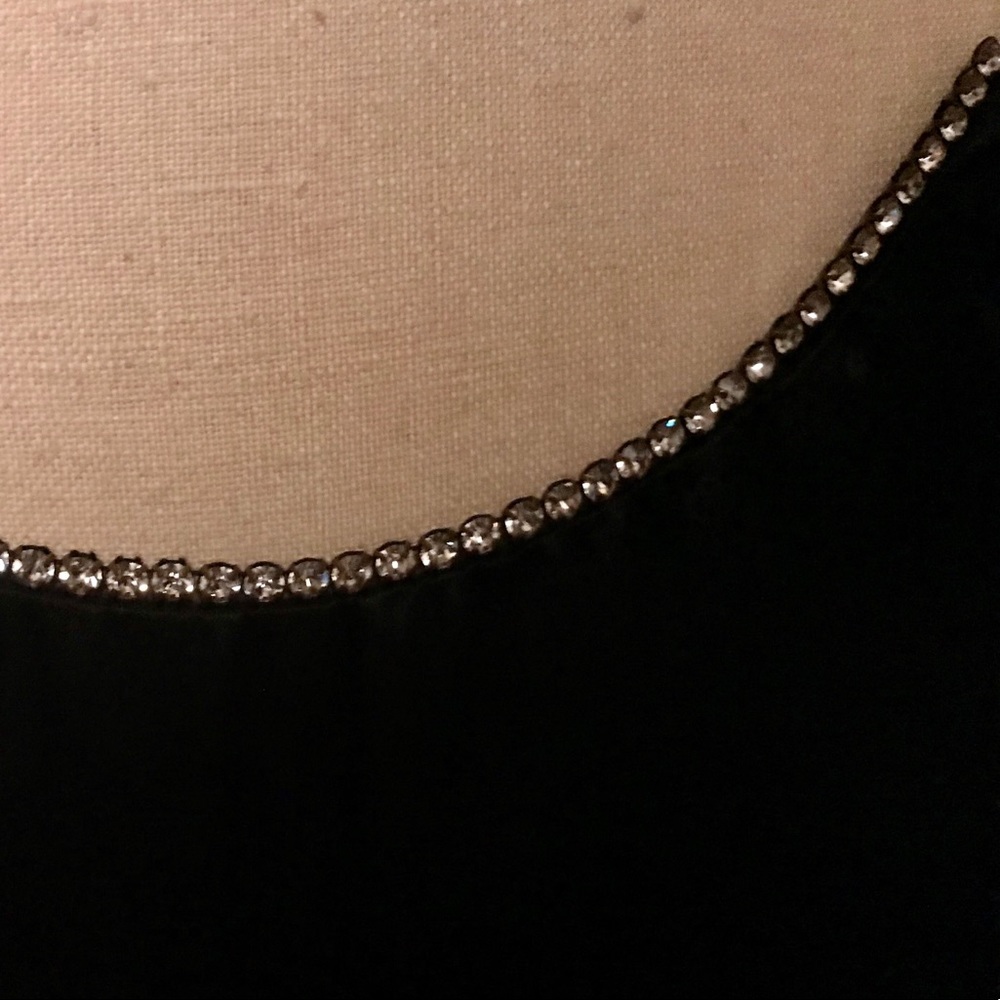 New Jessica McClintock Mermaid Gown in Black - Picture 5 of 6